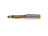 オーディオ変換プラグRCA-6.3mmモノ【受発注・受注生産商品】