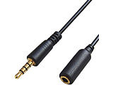 3.5mm4極 ステレオミニ延長ケーブル 2m   FCA-S427-EN20 ［2.0m］