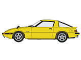 1/24 �}�c�_ �T�o���i RX-7 (SA22C) �����^�J�X�^���z�C�[��