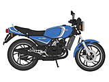 1/12 ���}�n RZ250 (4L3) �gY.A.C. ���~�e�b�h (1982)