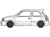 1/24 ID295 NISSAN MARCH (K11�^) NISMO�p�[�c�t��