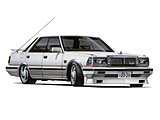 1/24 �n�C�\�J�[�V���[�Y 8 NISSAN CEDRIC 4�h�A�n�[�h�g�b�t? (Y30)