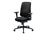 高機能ハイバックオフィスチェア [W690ｘD680ｘH1005～1140mm]  ブラック SNC-T160BK