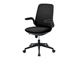 办公室椅子[W630xD630xH895～985mm]  黑色SNC-T161BK