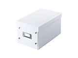 Blu-ray/DVD/CD�Ή� �g�ݗ��Ď�BOX 10�`25�����[ W165mm  �z���C�g FCD-MT3WN