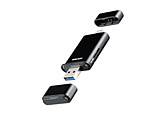 ADR-5TCMSD3BK UHS-II�Ή� USB Type-C & USB-A �J�[�h���[�_�[