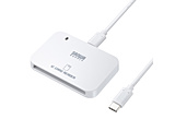 �ڐG�^ IC�J�[�h���[�_�[���C�^�[ USB-C�ڑ� Type-C �}�C�i���o�[ �m��\�� e-Tax ISO/IEC7816 USB2���� Windows/Mac�Ή� (Mac/Windows11�Ή�)  ADR-MNICU4 �m�}�C�i���o�[�J�[�h�Ή��n