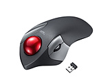 マウス トラックボール(Chrome/Mac/Windows11対応)  MA-WTB182BK ［光学式 /無線(ワイヤレス) /5ボタン /USB］