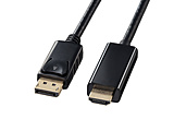 KC-DPHDA20 DisplayPort-HDMI变换电缆[黑色.2m][864]