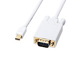 �f���ϊ��P�[�u��  �z���C�g KC-MDPVA50 �mminiDisplayPort��VGA /5m�n