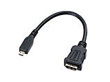 HDMIϊA_v^ [MicroHDMI IXX HDMI]  ubN AD-HD20MCK m0.1m /HDMIMicroHDMIn