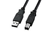 USB-A �� USB-B�P�[�u�� [1.5m /USB2.0]  �u���b�N KU20-15BKK2