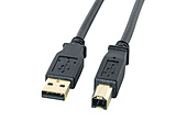 USB-A �� USB-B�P�[�u�� [2m /USB2.0]  �u���b�N KU20-2BKHK2 �y864�z