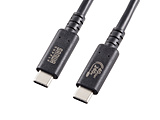 USB-C  USB-CP[u [f /[d /] /1m /USB Power Delivery /240W /USB4 Gen3] 8KΉ ubN KU-40GCCPE10