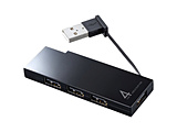 USB-2H416BK USBハブ ブラック [USB2.0対応 /4ポート /バスパワー]