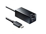 LANϊA_v^ [USB-C IXX LAN /USB-CXd /USB Power DeliveryΉ /100W] 1GbpsΉ(Chrome/iPadOS/Mac/Windows11Ή) ubN USB-3TCH32BK y864z