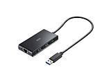 LANϊA_v^ ACd [USB-A IXX LAN /USB-C{USB-A2] 2.5GbpsΉ(Mac/Windows11Ή)  USB-3HLS8BK
