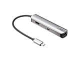 �mUSB-C �I�X�����X HDMI / LAN / USB-A / USB-C] USB PD�Ή� 100W �h�b�L���O�X�e�[�V���� Type-C �n�u 5Gbps 4K/60Hz �f�[�^�ʐM �X���� 15cm (15cm)  USB-5TCHLP7S �mUSB Power Delivery�Ή��n