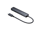USB-5TCP36BK USB-C �� USB-C�{USB-A �ϊ��n�u (Chrome/Android/iPadOS/iOS/Mac/Windows11�Ή�)  �m�o�X���Z���t�p���[ /4�|�[�g /USB 3.2 Gen1�Ή� /USB Power Delivery�Ή��n