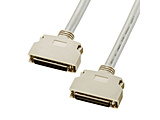 SCSI�P�[�u���i�Z���g���j�N�X�n�[�t50pin�I�X�|�s���^�C�v�n�[�t50pin�I�X�E1m�E���C�g�O���[�j   KB-SHP1K