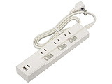 3���ߓd�^�b�v PD�Ή�Type-C/Type-A�|�[�g�t�� 1m  �z���C�g HS-TPU31PD23-W
