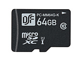 }CNSD[J[h 64GB f[^]   PC-MM64G-K mClass10 /64GBn