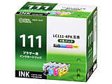 �݊��v�����^�[�C���N [�u���U�[ LC111-4PK] 4�F�p�b�N INK-B111B-4P