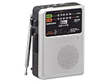 ラジオカセットテープレコーダー AudioComm シルバー CAS-730Z ［ラジオ機能付き］