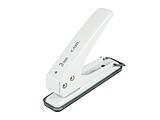 1穴パンチ 穴径3mm  ホワイト SD-130-W