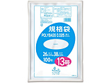 �|���o�b�O �K�i�� 13�� 0.025mm ���� 100���� L025-13