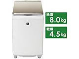 ES-PW8E-N立式洗衣烘干机黄金派[在洗衣8.0kg/干燥4.5kg/加热器干燥(排气类型)/上开]