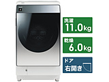 ドラム式洗濯乾燥機  シルバー系 ES-W114-SR ［洗濯11.0kg /乾燥6.0kg /ヒートポンプ乾燥 /右開き］