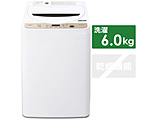 全自動洗濯機  ブラウン系 ES-GE6F-T ［洗濯6.0kg /簡易乾燥(送風機能) /上開き］