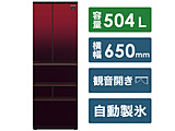 【基本設置料金セット】 冷蔵庫  グラデーションレッド SJ-GK50J-R ［約65cm /6ドア /観音開きタイプ /504L /2022年］