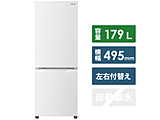冷蔵庫  ホワイト系 SJ-D18H-W ［2ドア /右開き/左開き付け替えタイプ /179L］