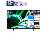 液晶テレビ AQUOS(アクオス)  4T-C42FL1 ［42V型 /4K対応 /BS・CS 4Kチューナー内蔵 /YouTube対応 /Bluetooth対応］