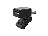 USB�|�[�g�t�X�C���O���C�g 120°��U�� (USB-A)  �u���b�N EL-181