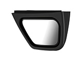 車種専用品　EXEA(エクセア)　ジムニー／ジムニーシエラ専用　転席側サポートミラー　JB64・JB74専用   EE-221