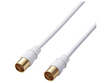 2m アンテナケーブル SS/2C  ホワイト OB-TCSS2C20WH