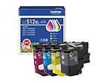 �����v�����^�[�C���N (��e�ʃ^�C�v) 4�F�p�b�N LC512XL-4PK