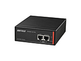 PoE�C���W�F�N�^�[ af/at �m1�|�[�g /2.5Giga�Ή��n  �u���b�N BIJ-POE-1P2GH