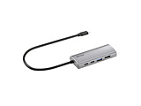 mUSB-C IXX HDMI / LAN / USB-A / USB-C2n USB PDΉ 100W hbLOXe[V  Vo[ LUD-U3-CGHDSV mUSB Power DeliveryΉn