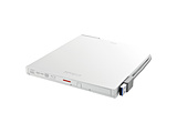ポータブルDVDドライブ (Chrome/Mac/Windows11対応) ホワイト DVSM-PTV8U3-WHB ［USB-A］
