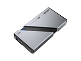 面向SSD-PE1.0U4-SA外置型SSD USB-C连接ＰＣ的(Chrome/Mac/Windows11对应)(PS5对应)银[1TB/手提式型]