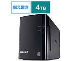 HD-WL4TU3/R1J [4TB /据え置き型] (ミラーリング機能搭載 USB3.0用外付ハードディスク 4TB/2ドライブ)