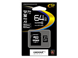 microSDXCJ[h   HDMCSDX64GA2V30 mClass10 /64GBn