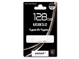 HDUF134C128G3C USB zCg [128GB /USB3.2 /USB TypeA{USB TypeC /Lbv]