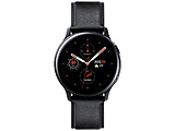 �T���X�� �E�F�A���u���[�� Galaxy Watch Active2 40mm �u���b�N�i�X�e�����X�j SM-R830NSKAXJP