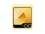 yTXGalaxyzGalaxy Z Flip6 Kindsuit Case SamsungiTXj Yellow EF-VF741PYEGJP