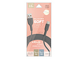 USB-A to Type-C �_�炩�V���R���P�[�u�� 2.0m  �`���R�[���O���[ R20CAAC3A05CGRY �mUSB-A �� USB-C�n